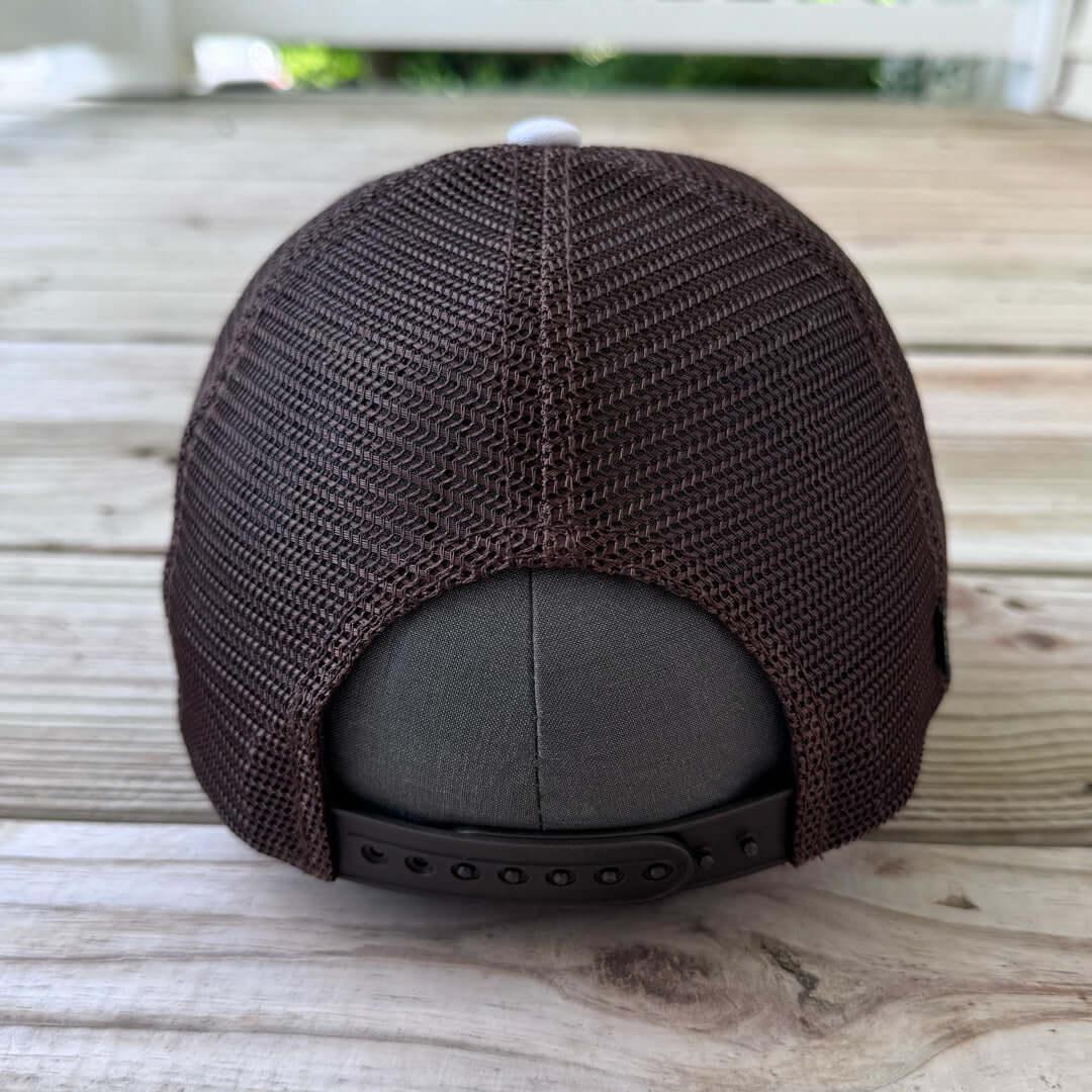 Chenille Rebel Patched Mid - Pro Snapback Trucker Cap - Rebel P Customs