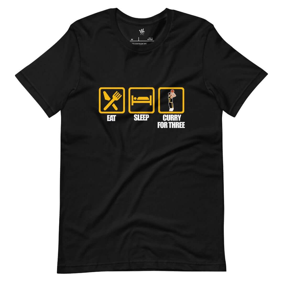 Eat Sleep Curry For Three Unisex T-shirt - Rebel P Customs