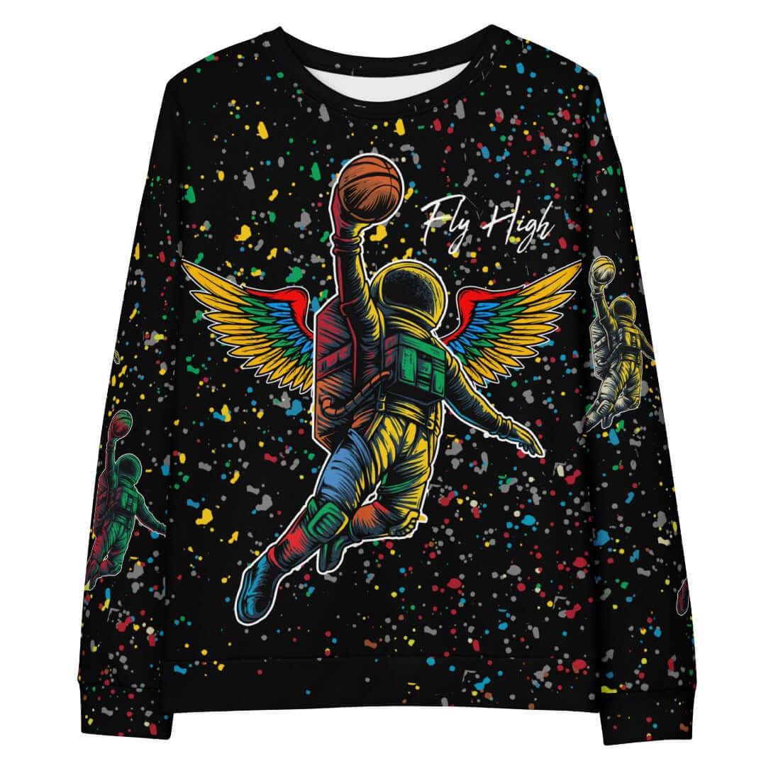 Fly High Unisex Sweatshirt - Rebel P Customs