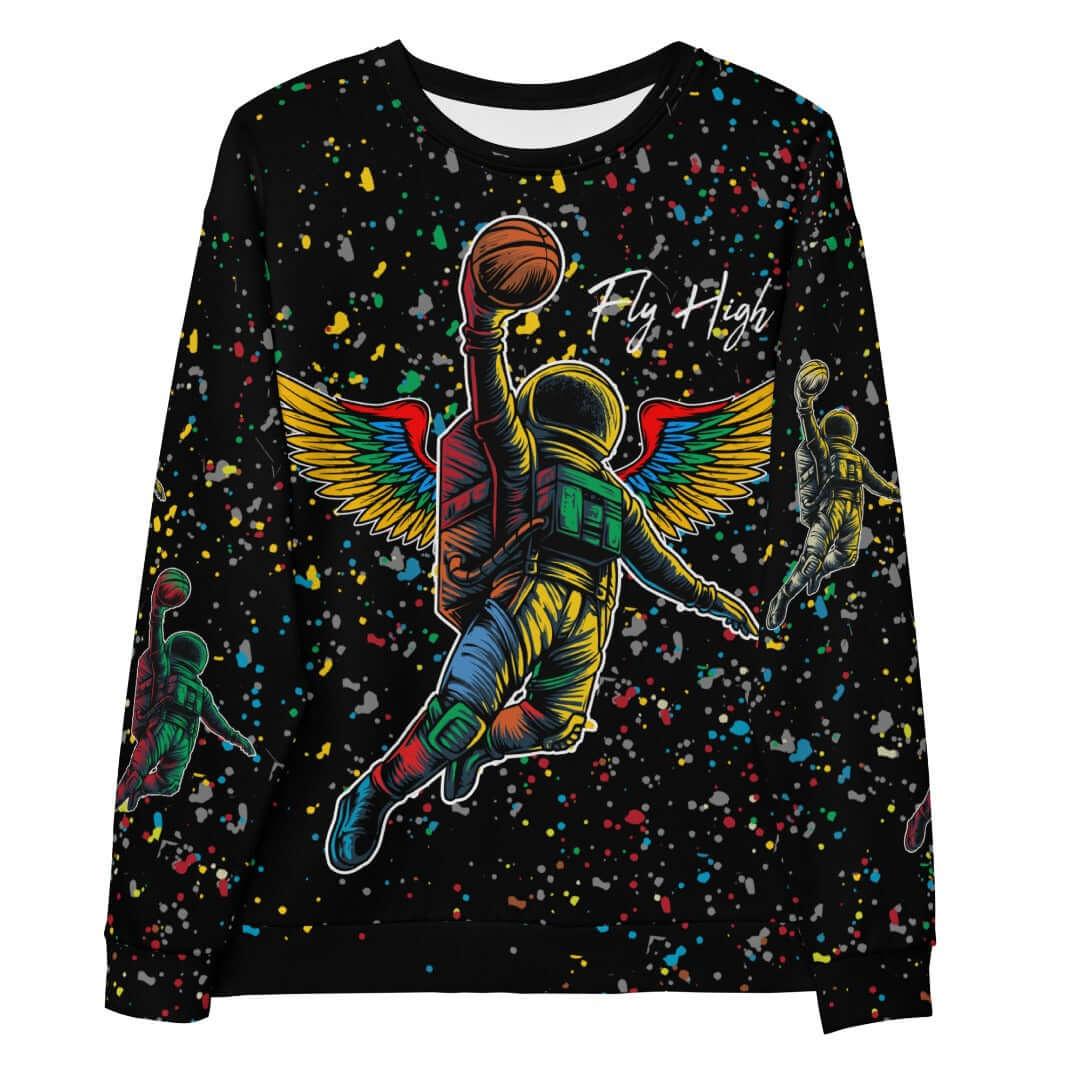 Fly High Unisex Sweatshirt - Rebel P Customs