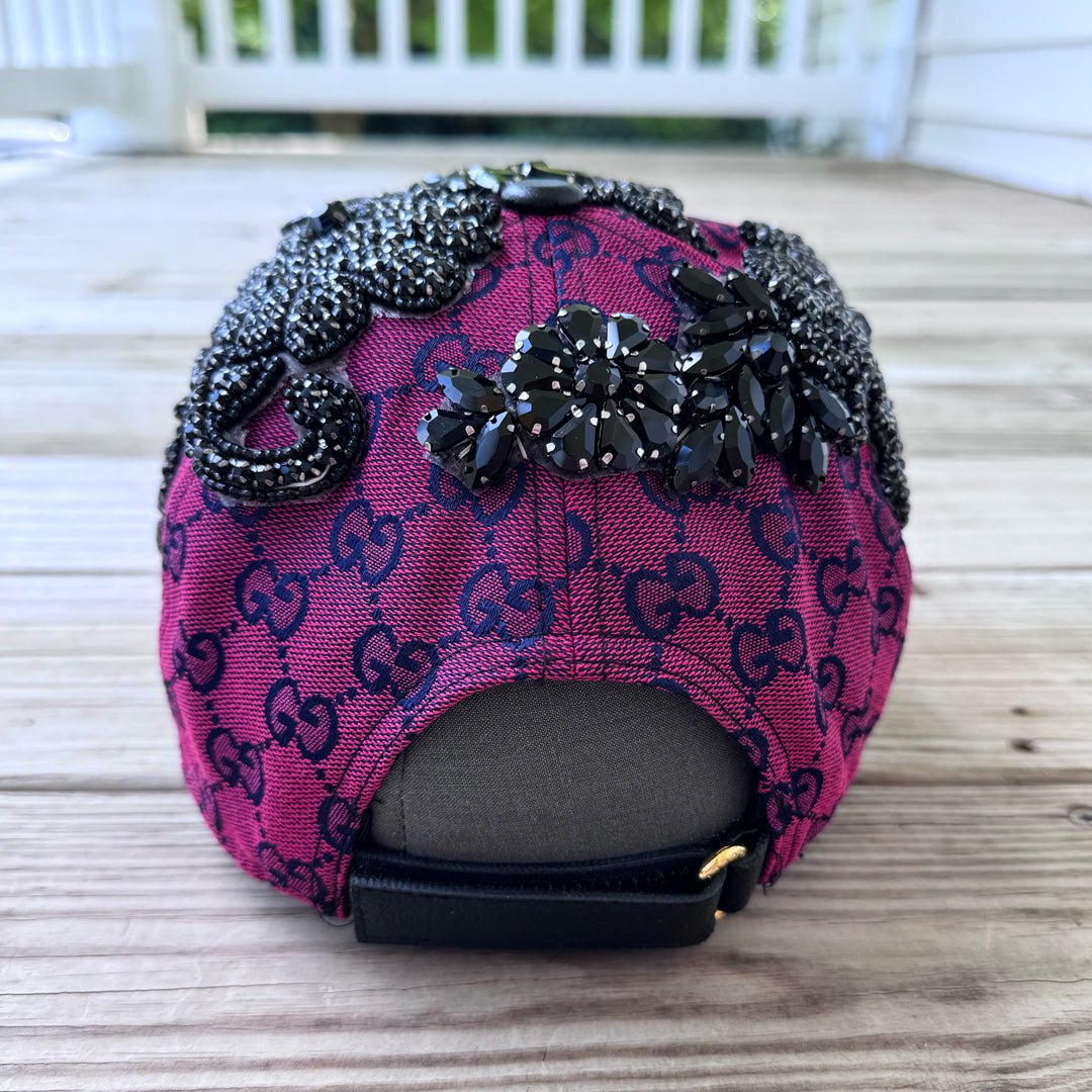 Limited Edition Custom Beaded Multicolor Crystal Applique South Carolina Gamecocks Hat - Rebel P Customs