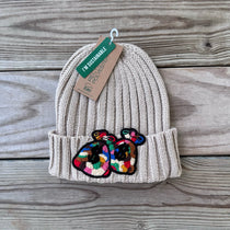 Sustainable Cable Knit Chenille Money Bag Beanie - Rebel P Customs
