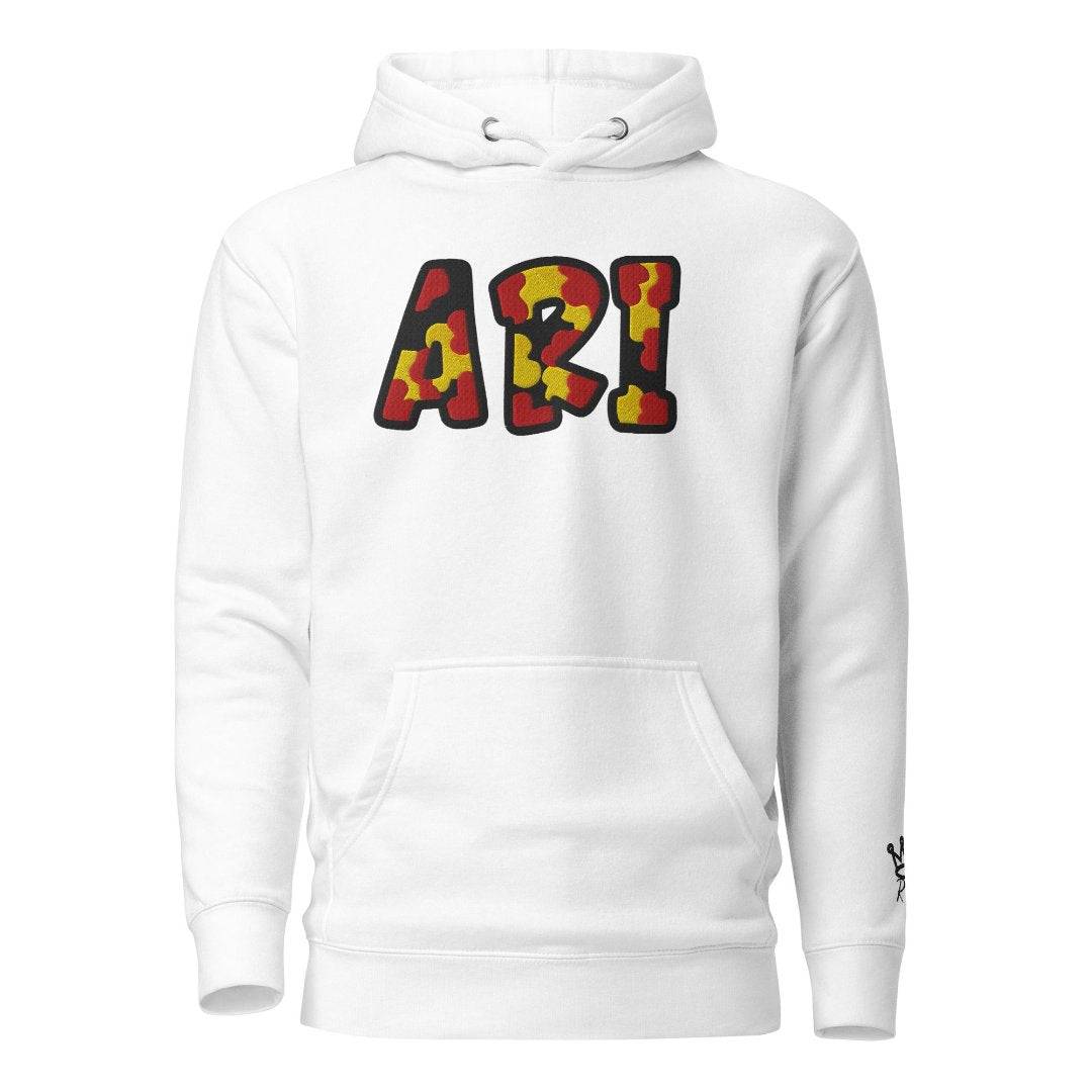 The City Collection ARI Football Patched Unisex Hoodie - Rebel P Customs