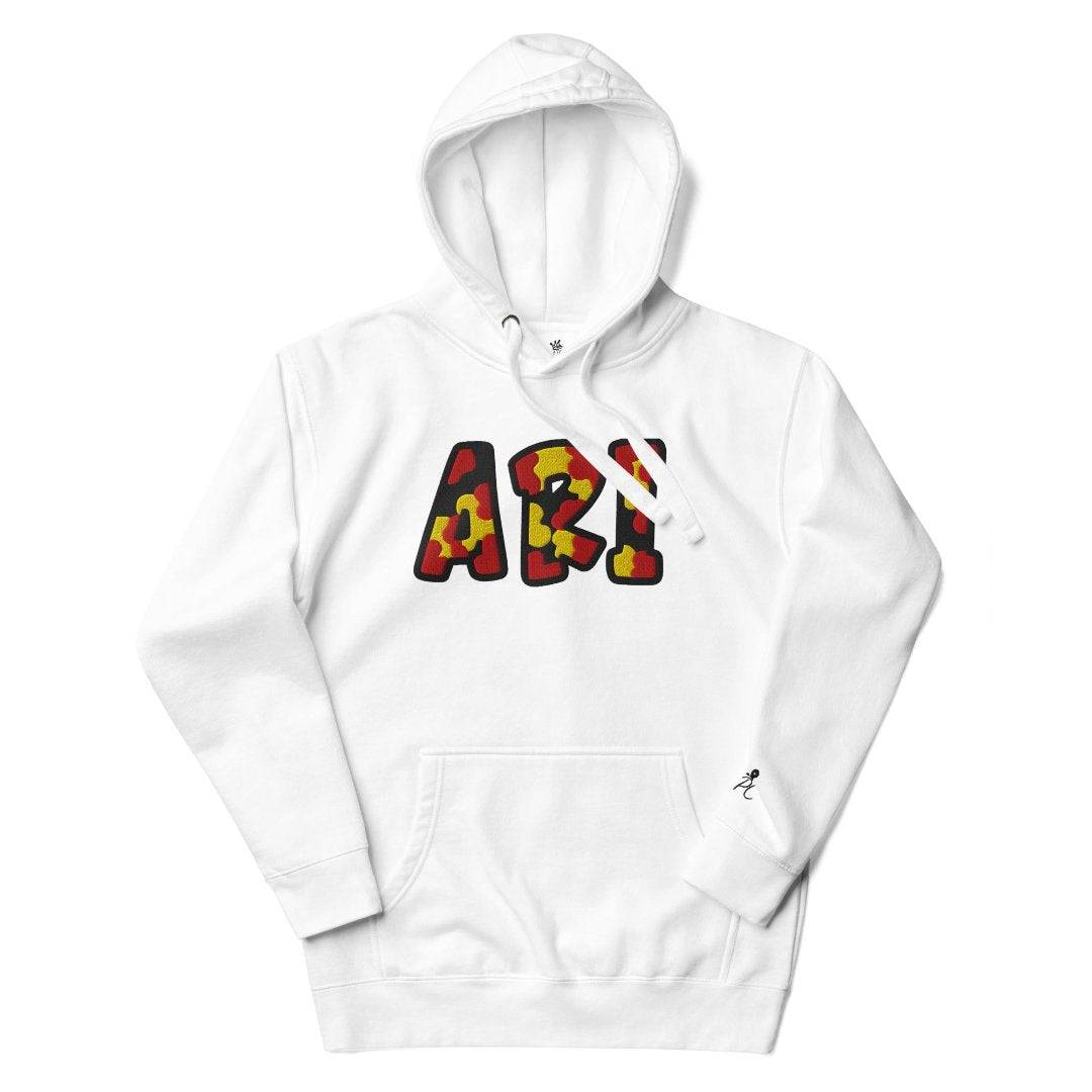 The City Collection ARI Football Patched Unisex Hoodie - Rebel P Customs