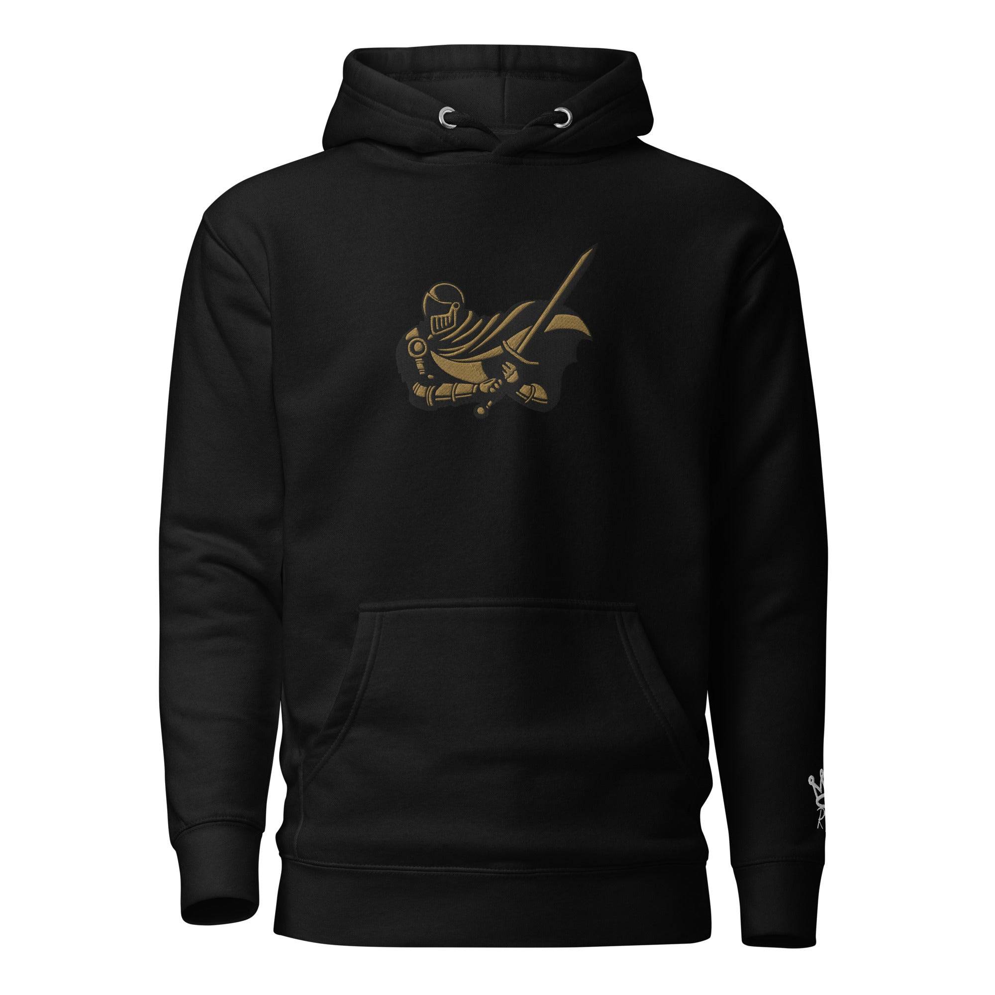 The City Collection ARMY Black Knights Patched Unisex Hoodie - Rebel P Customs