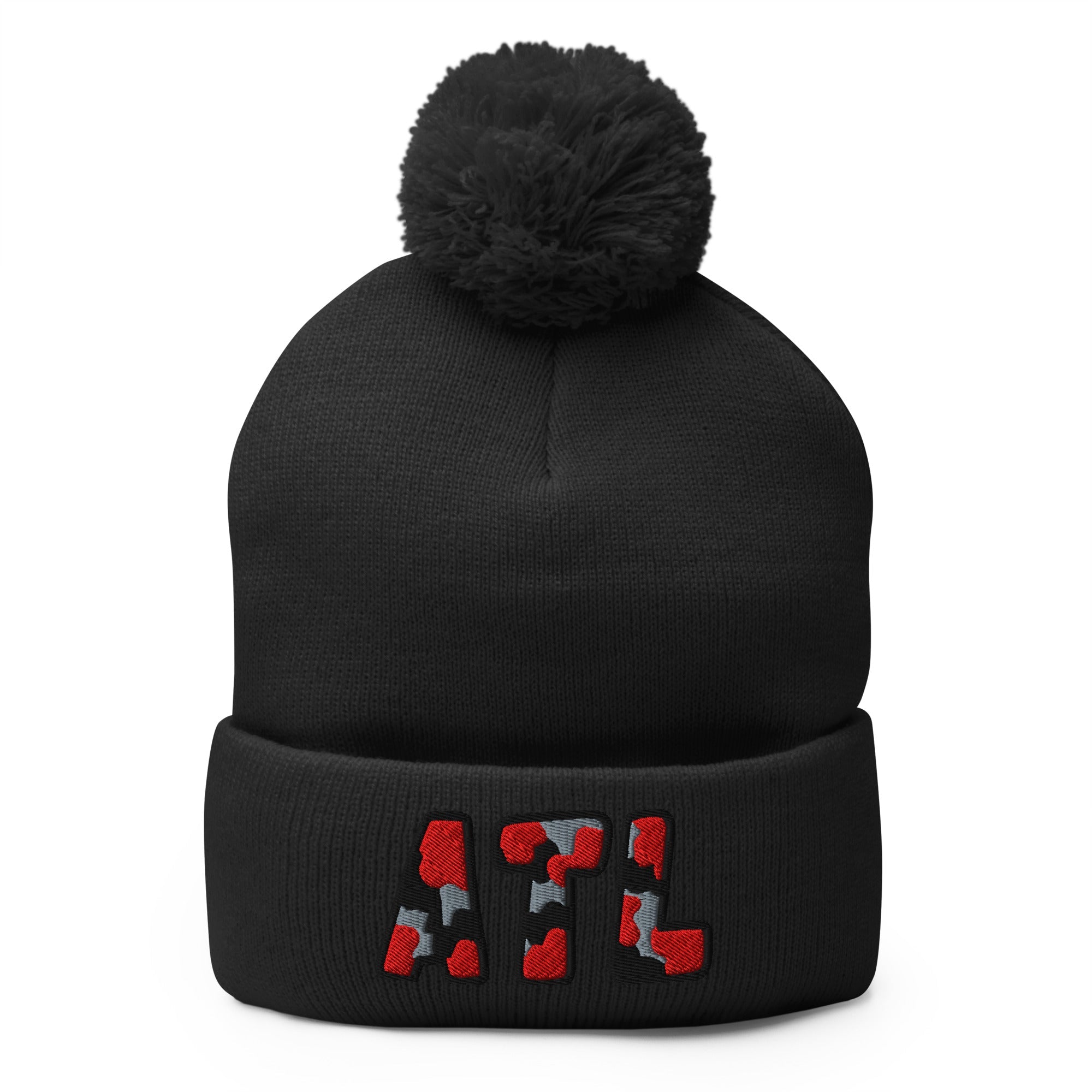 The City Collection ATL Football Patched Beanie - Rebel P Customs