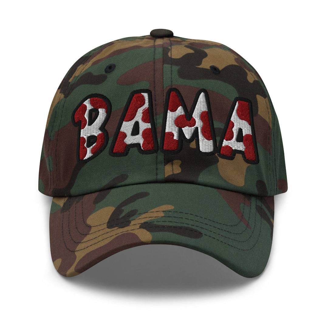 The City Collection BAMA Camo Patched Hat - Rebel P Customs