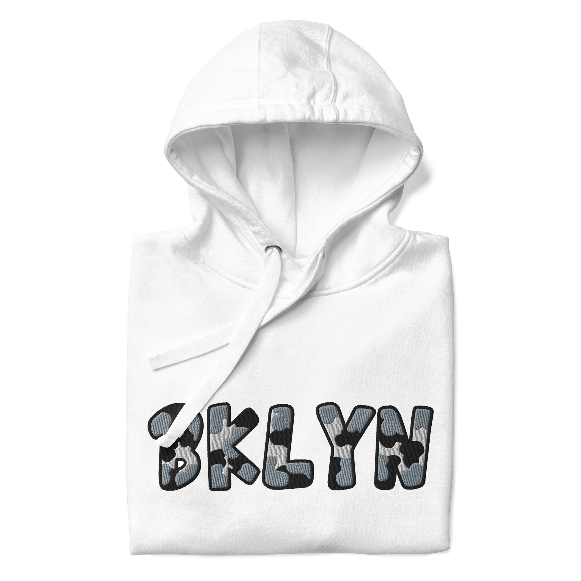 The City Collection BKLYN Basketball Patched Unisex Hoodie - Rebel P Customs