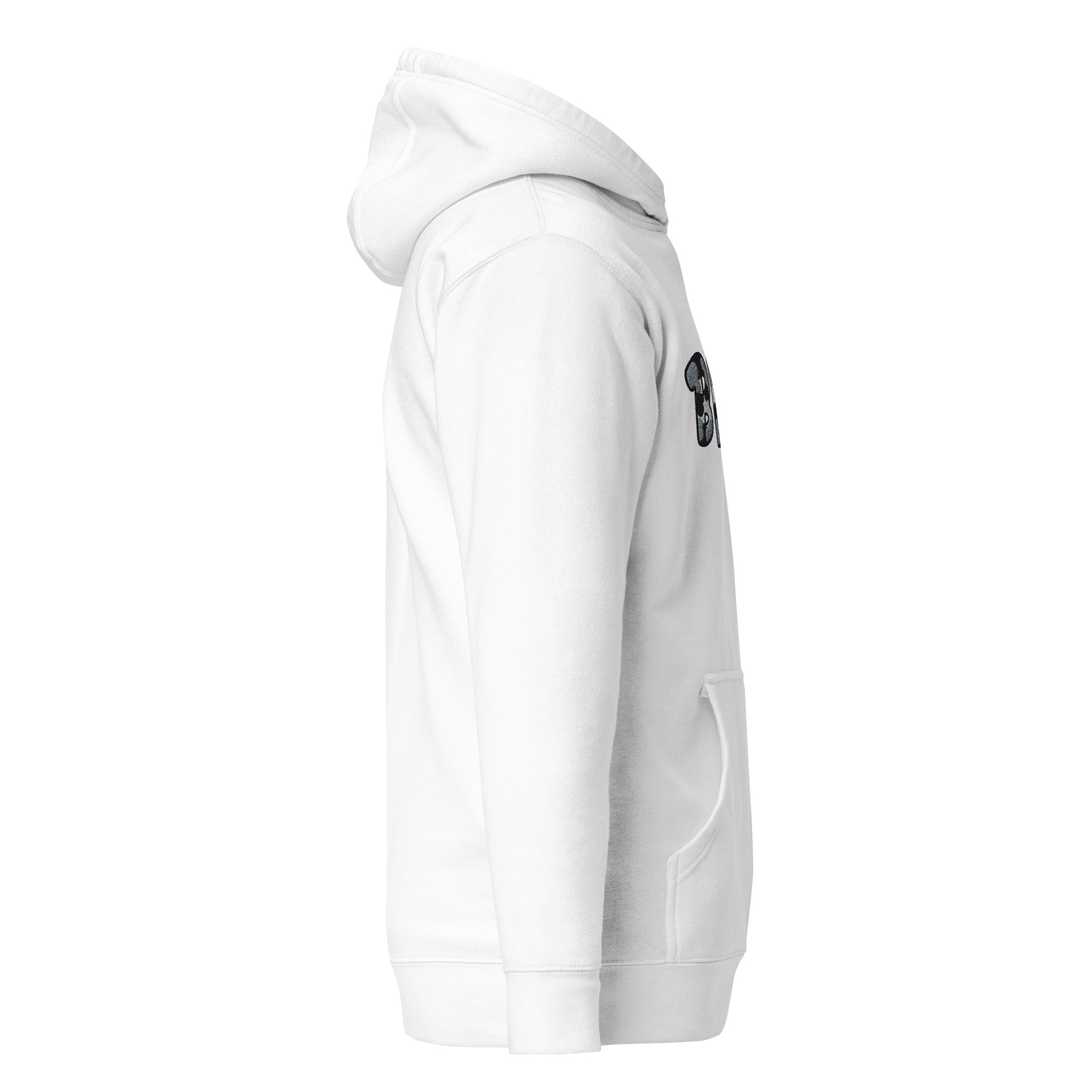 The City Collection BKLYN Basketball Patched Unisex Hoodie - Rebel P Customs