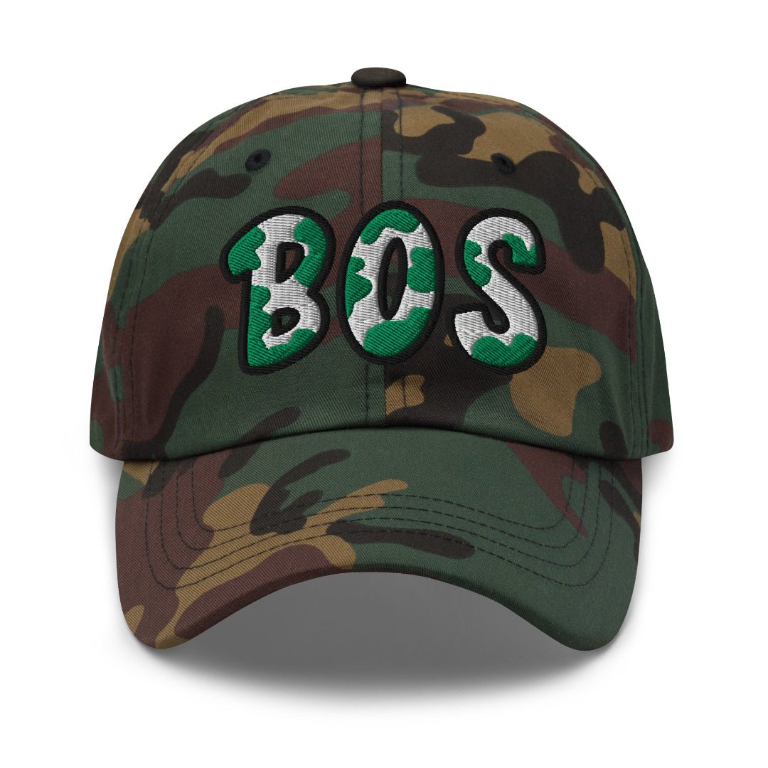 The City Collection BOS Basketball Camo Patched Hat - Rebel P Customs