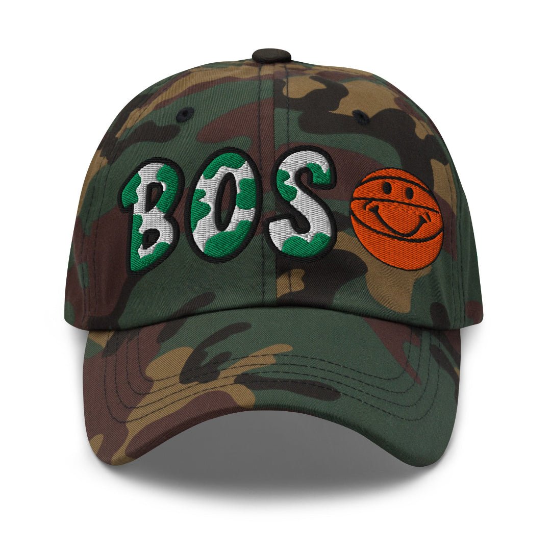 The City Collection BOS Basketball Camo Patched Hat - Rebel P Customs