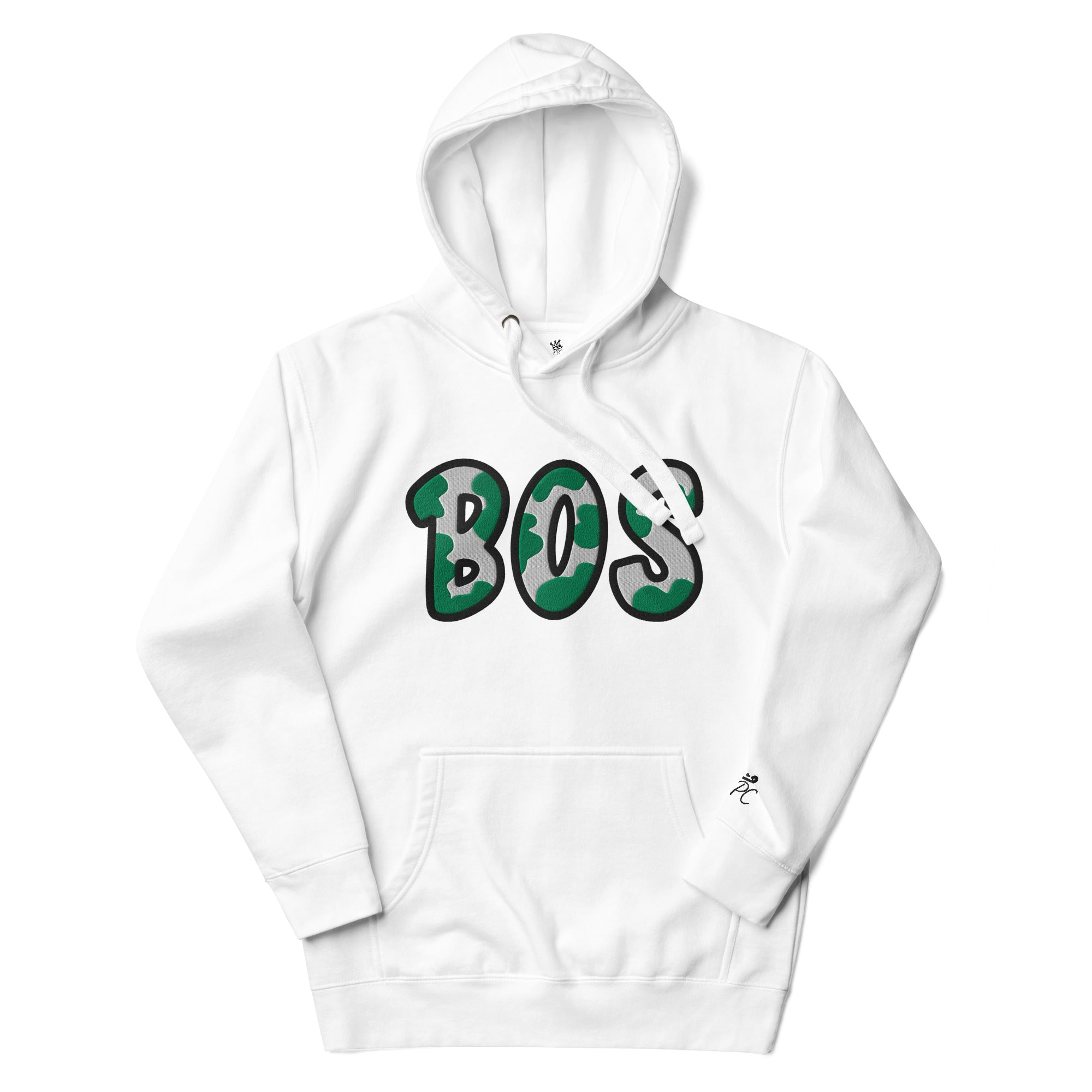 The City Collection BOS Basketball Patched Unisex Hoodie - Rebel P Customs