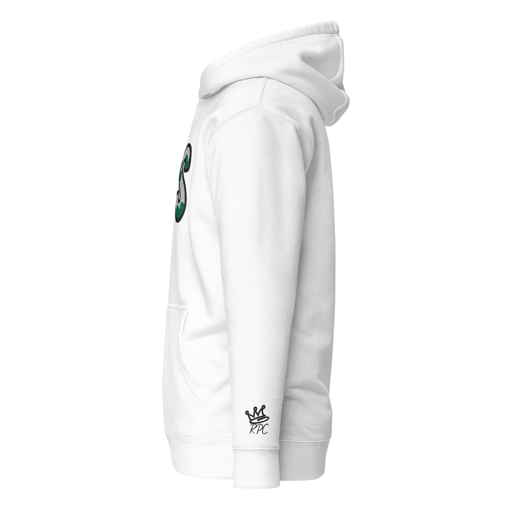 The City Collection BOS Basketball Patched Unisex Hoodie - Rebel P Customs