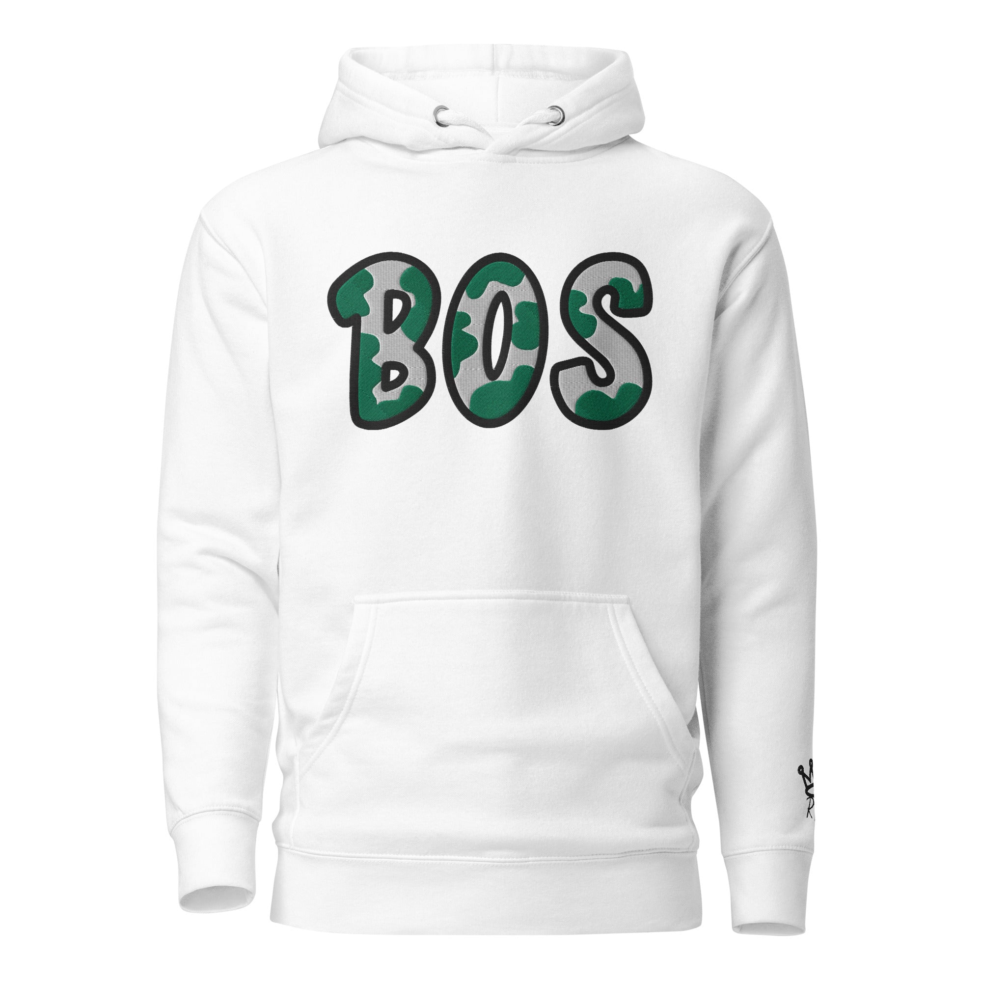 The City Collection BOS Basketball Patched Unisex Hoodie - Rebel P Customs