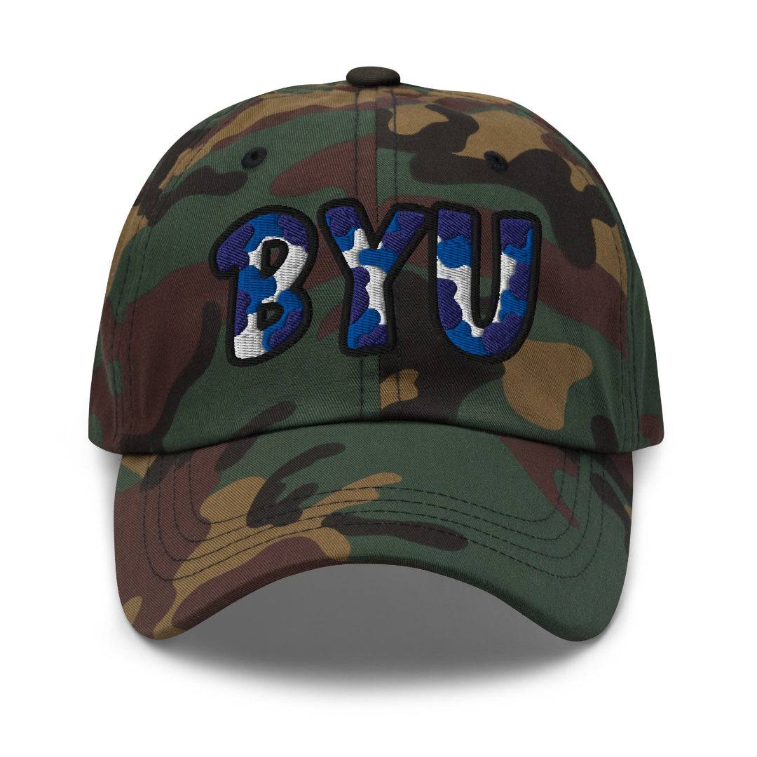 The City Collection BYU Camo Patched Hat - Rebel P Customs
