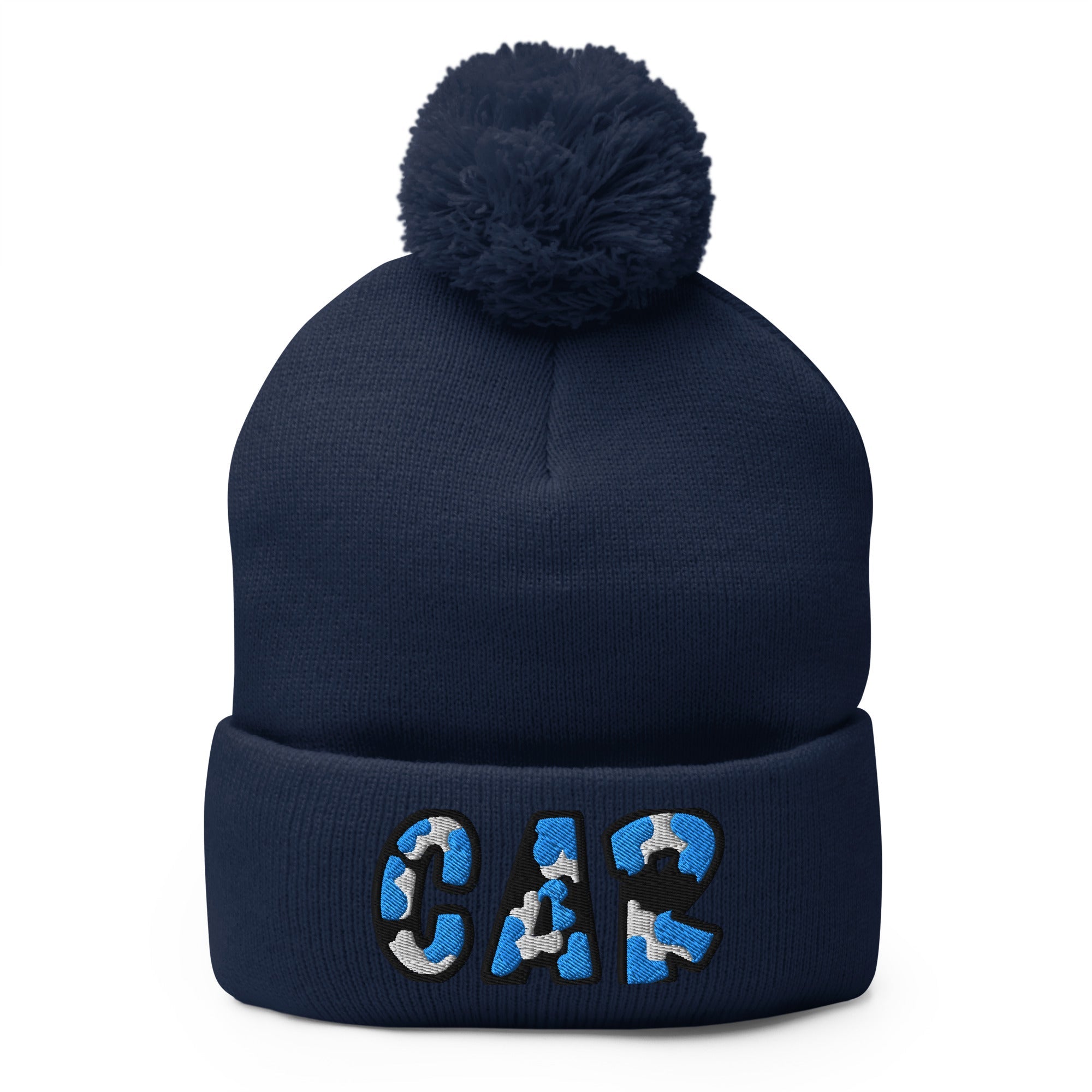 The City Collection CAR Football Patched Beanie - Rebel P Customs