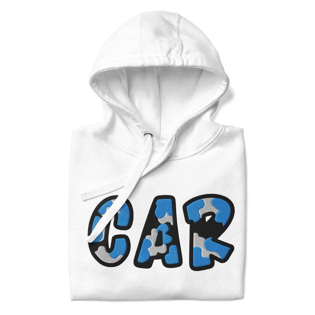 The City Collection CAR Football Patched Unisex Hoodie - Rebel P Customs