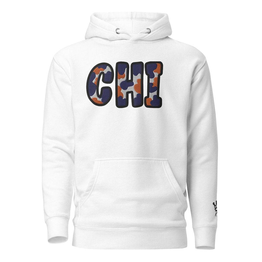 The City Collection CHI Football Unisex Hoodie - Rebel P Customs