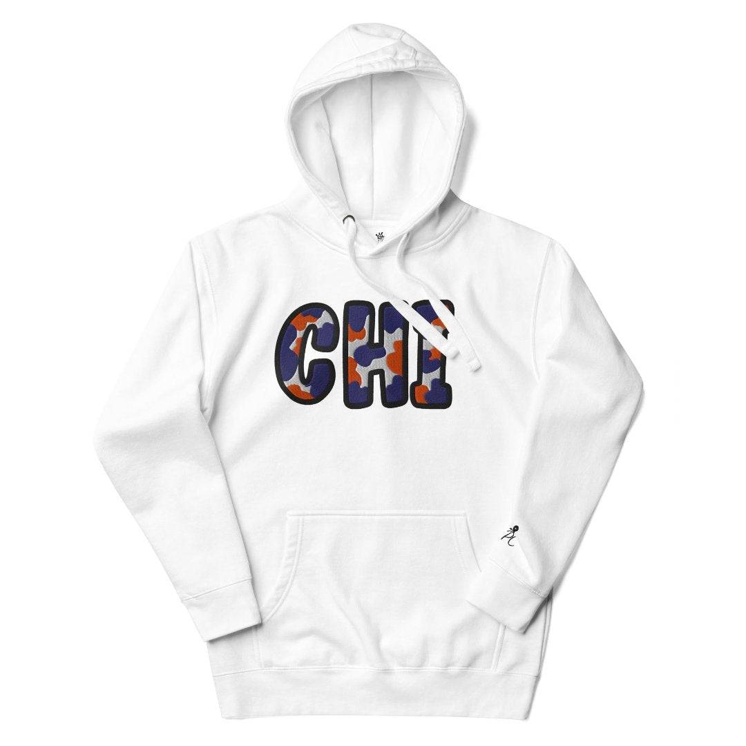 The City Collection CHI Football Unisex Hoodie - Rebel P Customs