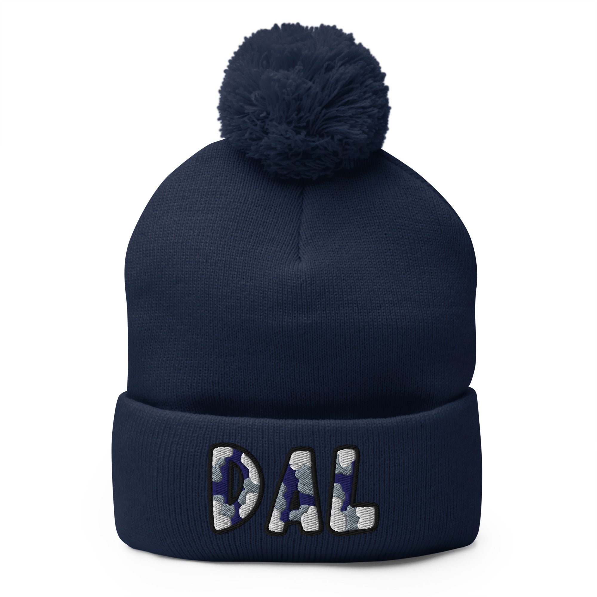 The City Collection DAL Football Patched Beanie - Rebel P Customs