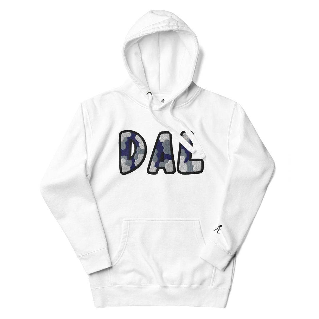 The City Collection DAL Football Patched Unisex Hoodie - Rebel P Customs