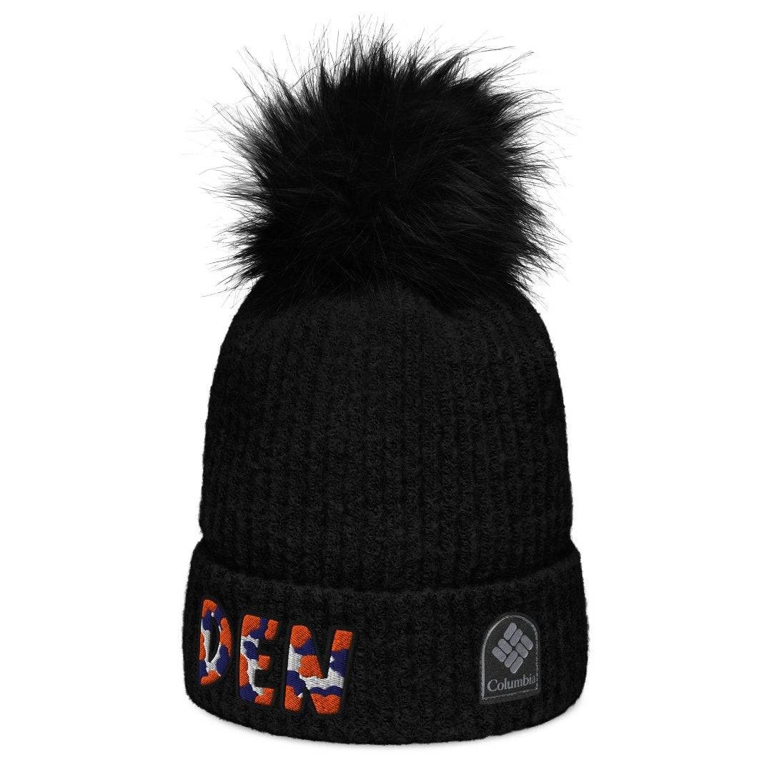 The City Collection DEN Football Patched Beanie - Rebel P Customs