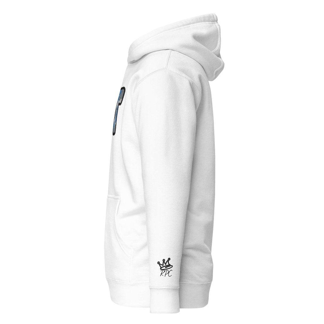 The City Collection DET Football Patched Unisex Hoodie - Rebel P Customs