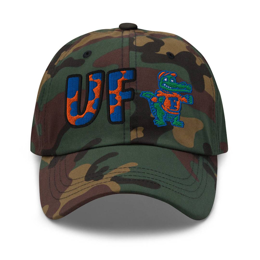 The City Collection Florida Gator Camo Patched Hat - Rebel P Customs