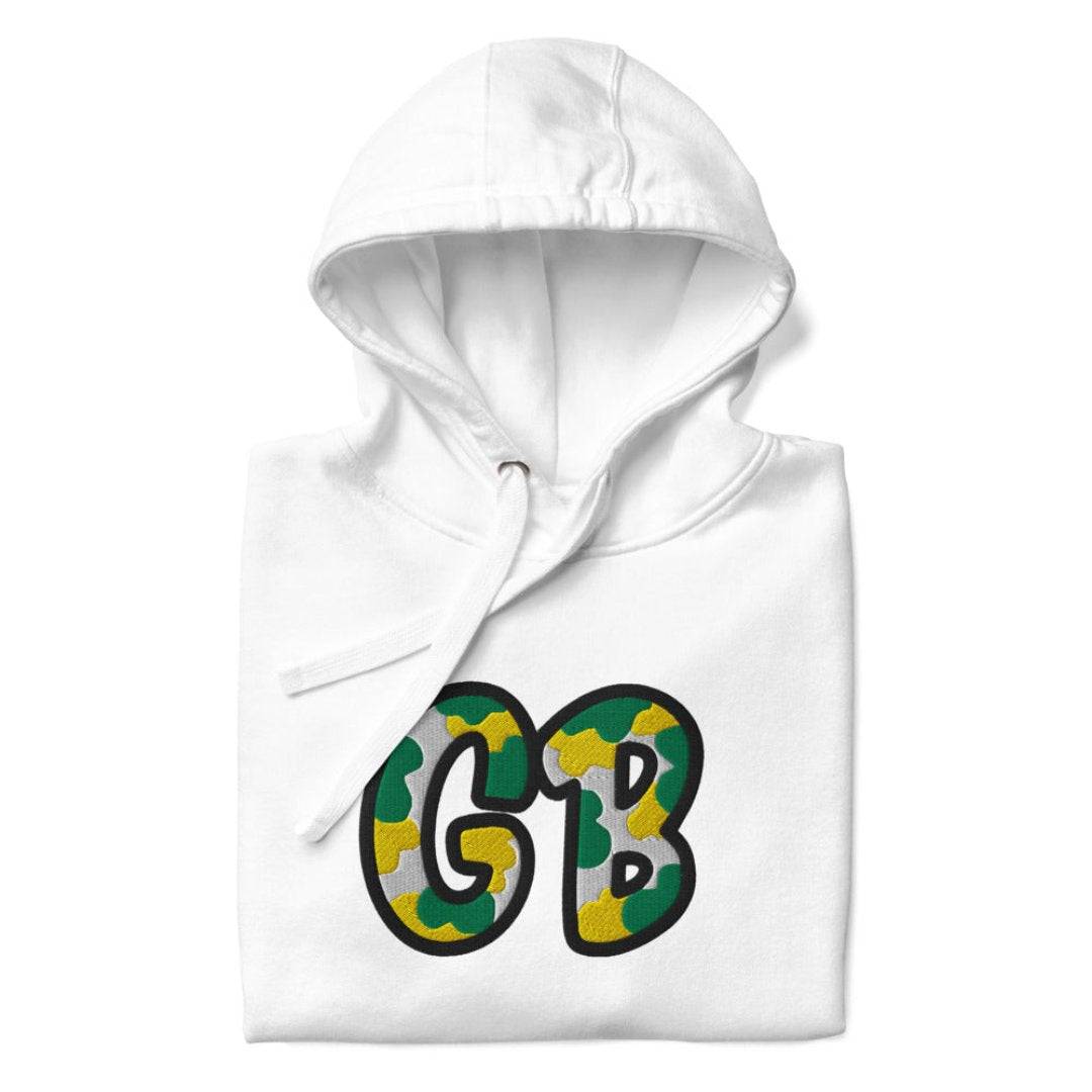 The City Collection GB Football Patched Unisex Hoodie - Rebel P Customs