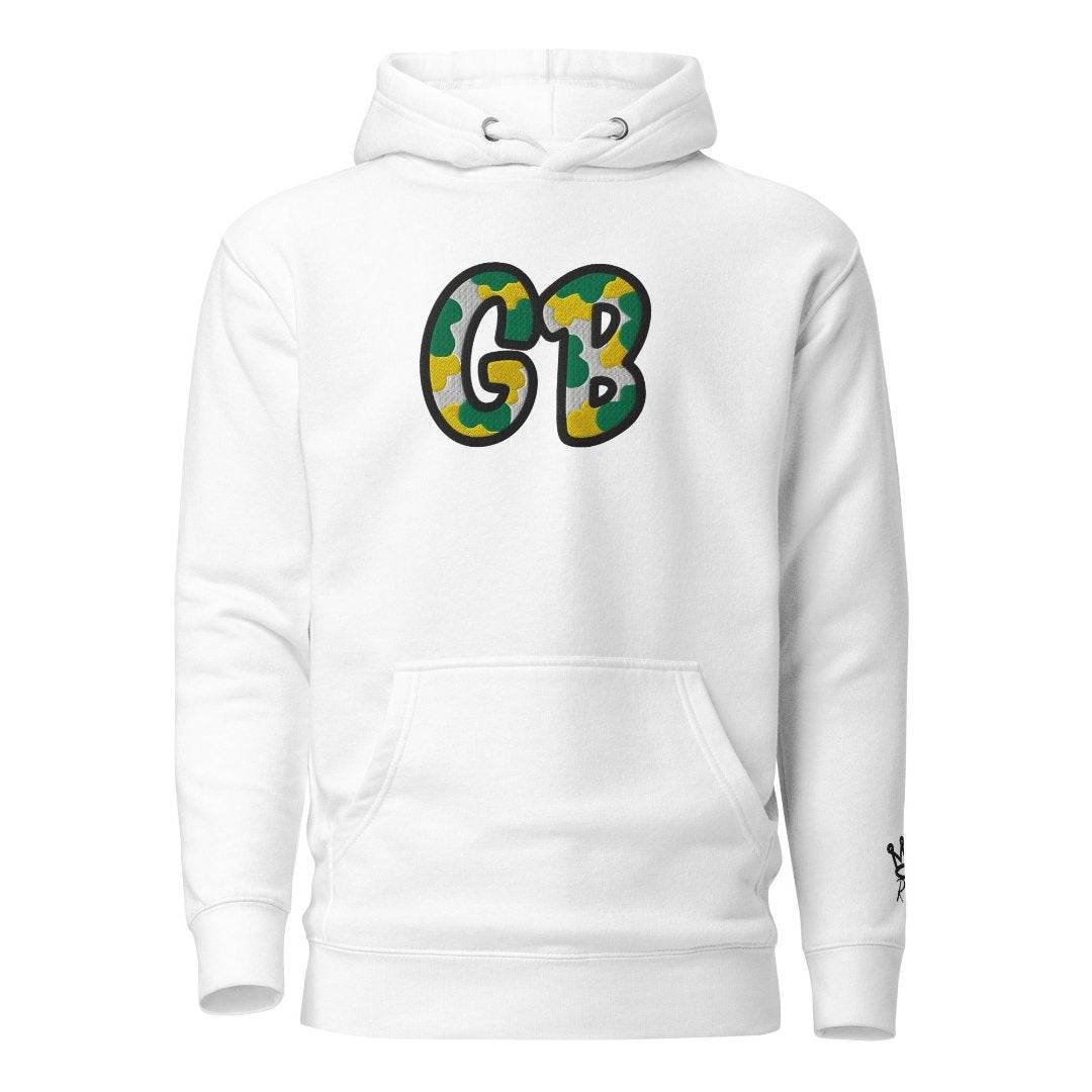 The City Collection GB Football Patched Unisex Hoodie - Rebel P Customs