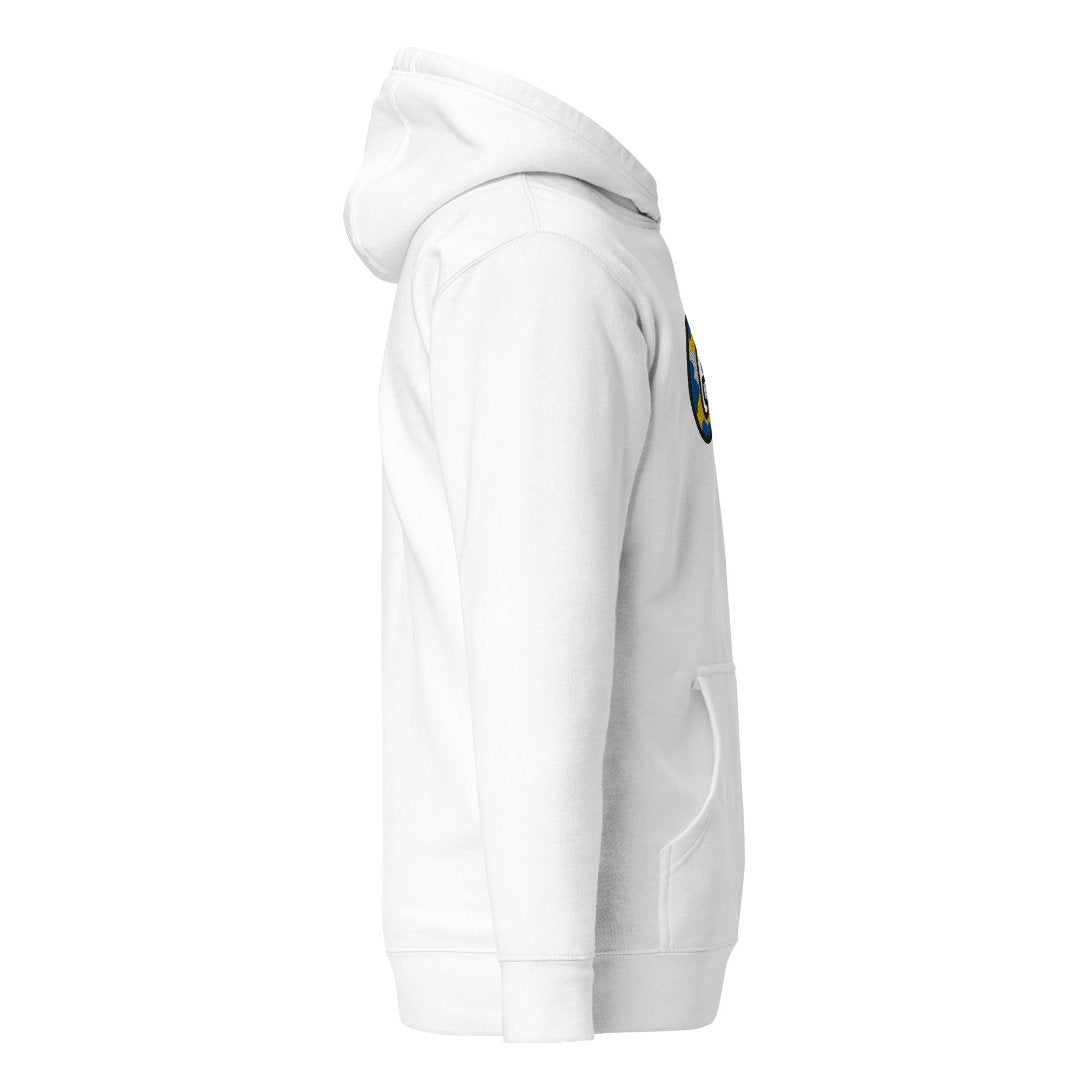 The City Collection GSW Basketball Patched Unisex Hoodie - Rebel P Customs