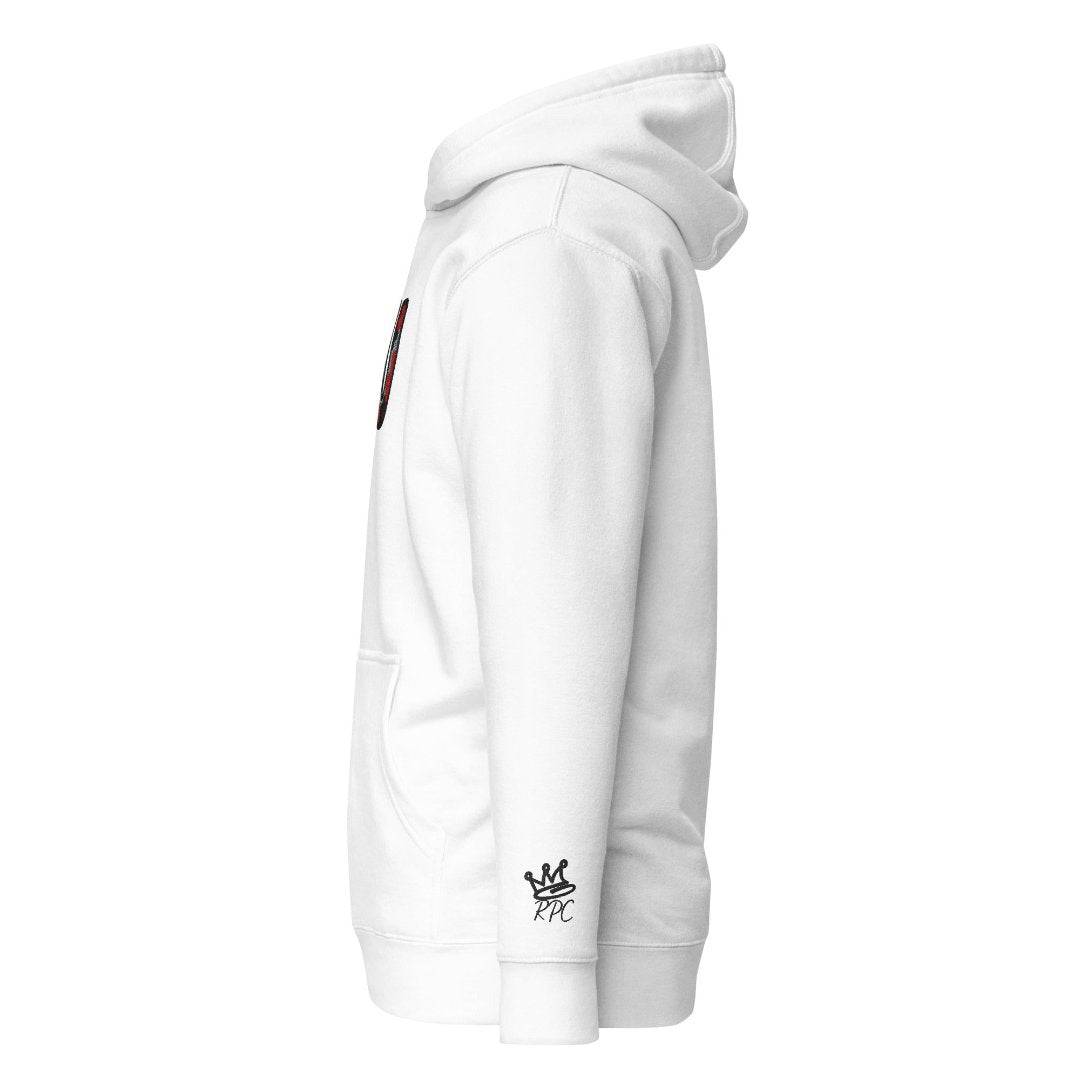 The City Collection HOU Basketball Patched Unisex Hoodie - Rebel P Customs