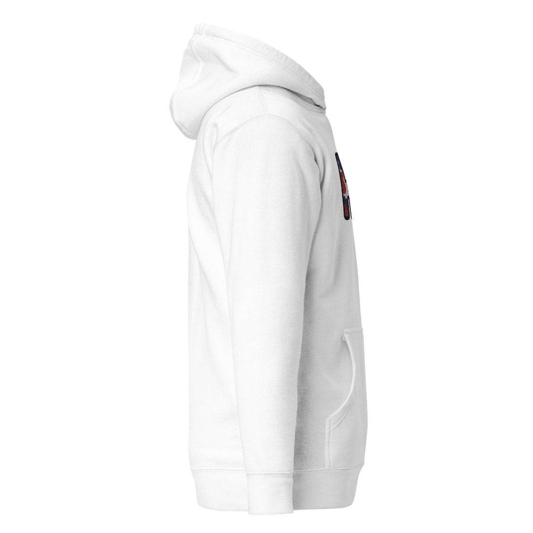 The City Collection HOU Football Patched Unisex Hoodie - Rebel P Customs