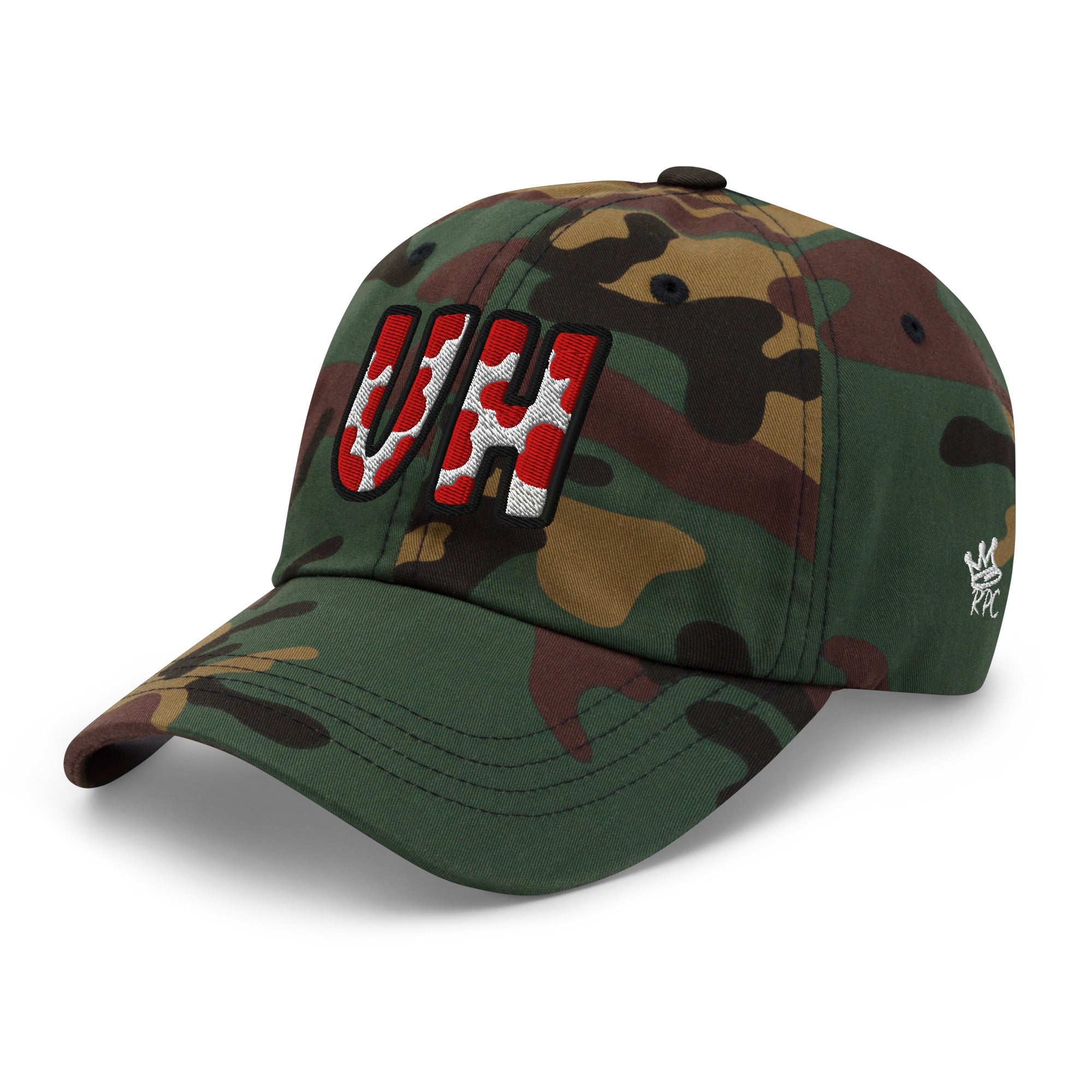 The City Collection Houston Camo Patched Hat - Rebel P Customs