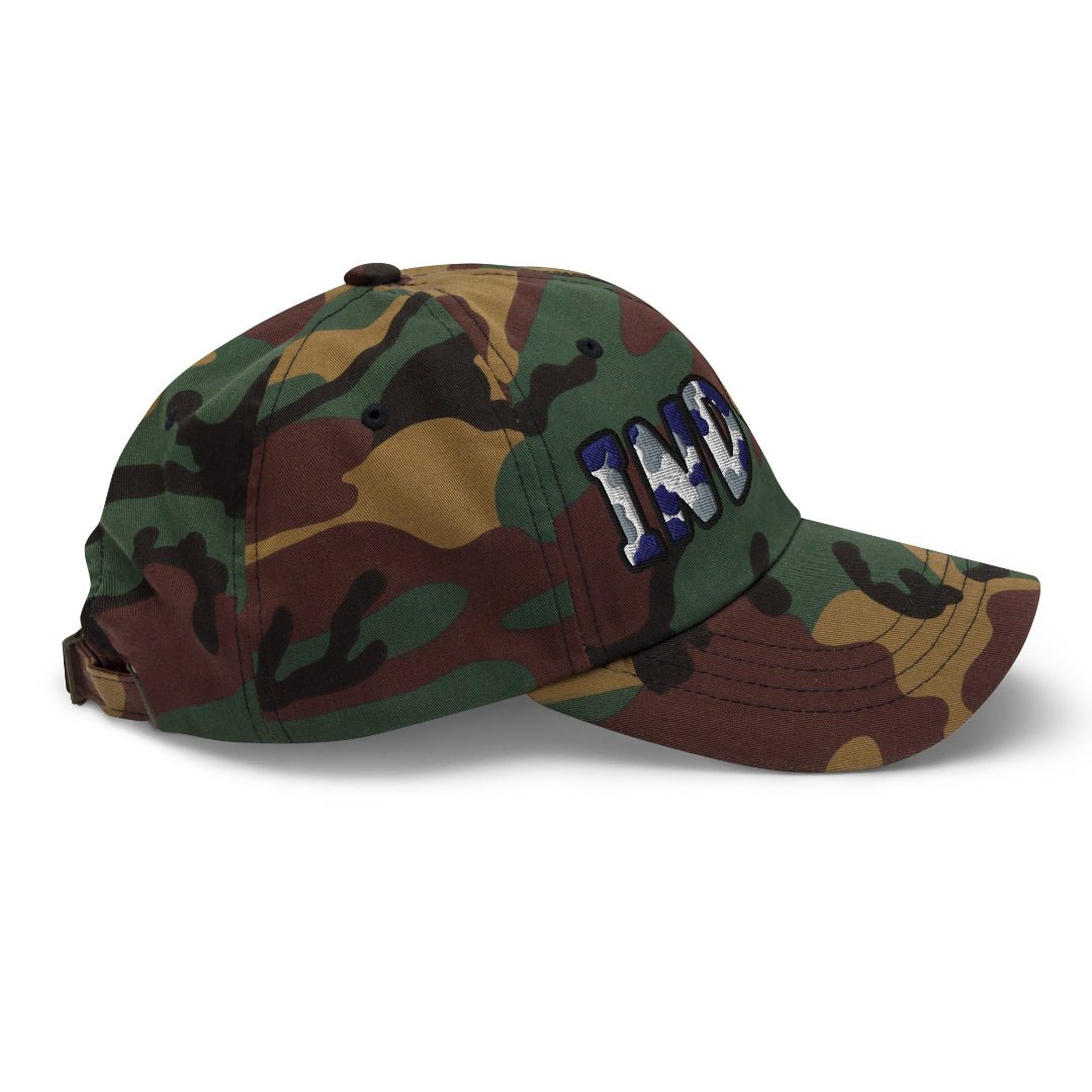 The City Collection Indianapolis Football Camo Patched Hat - Rebel P Customs