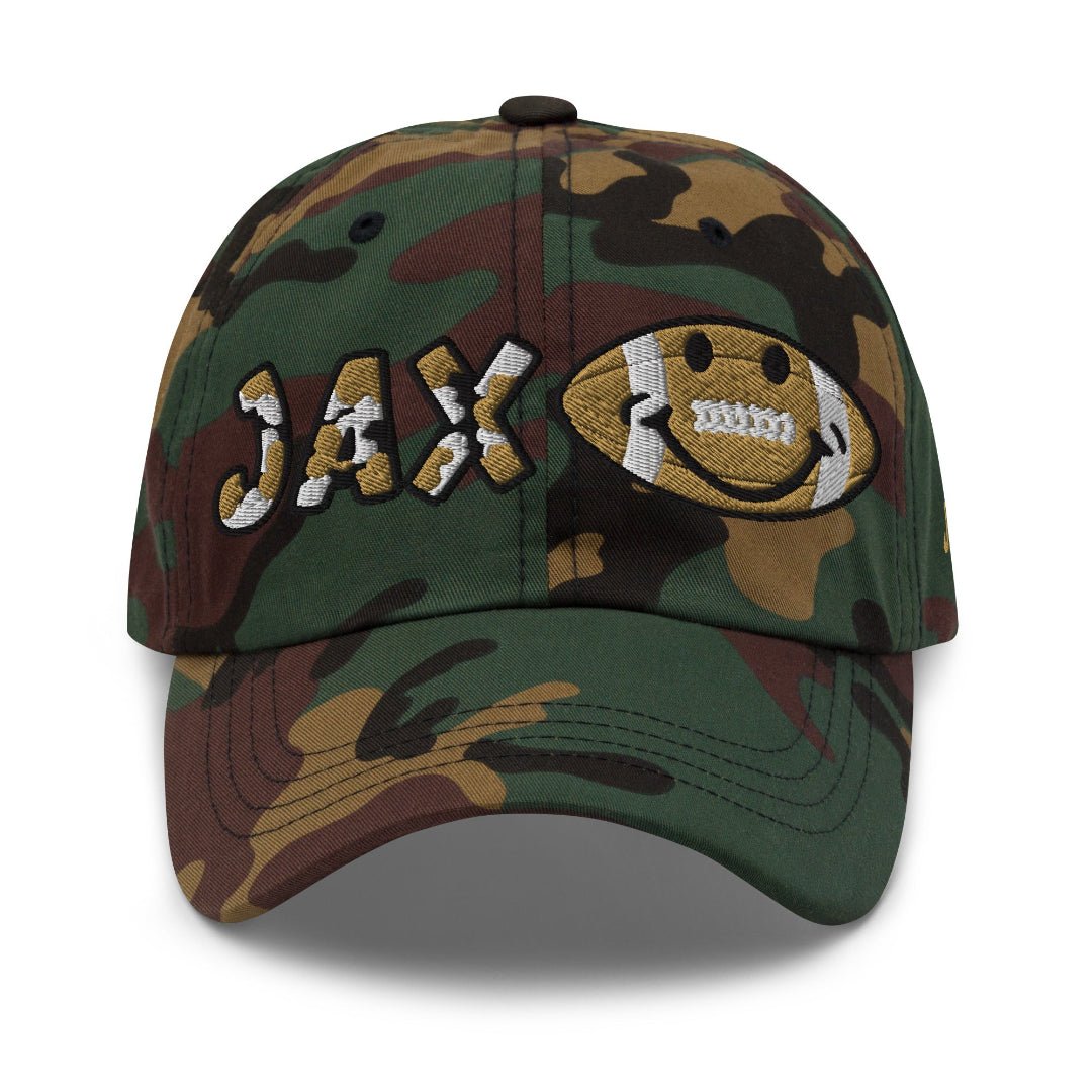 The City Collection Jacksonville Football Camo Patched Hat - Rebel P Customs