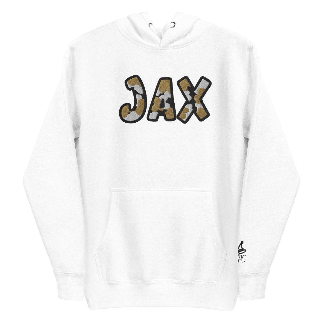 The City Collection JAX Football Patched Unisex Hoodie - Rebel P Customs