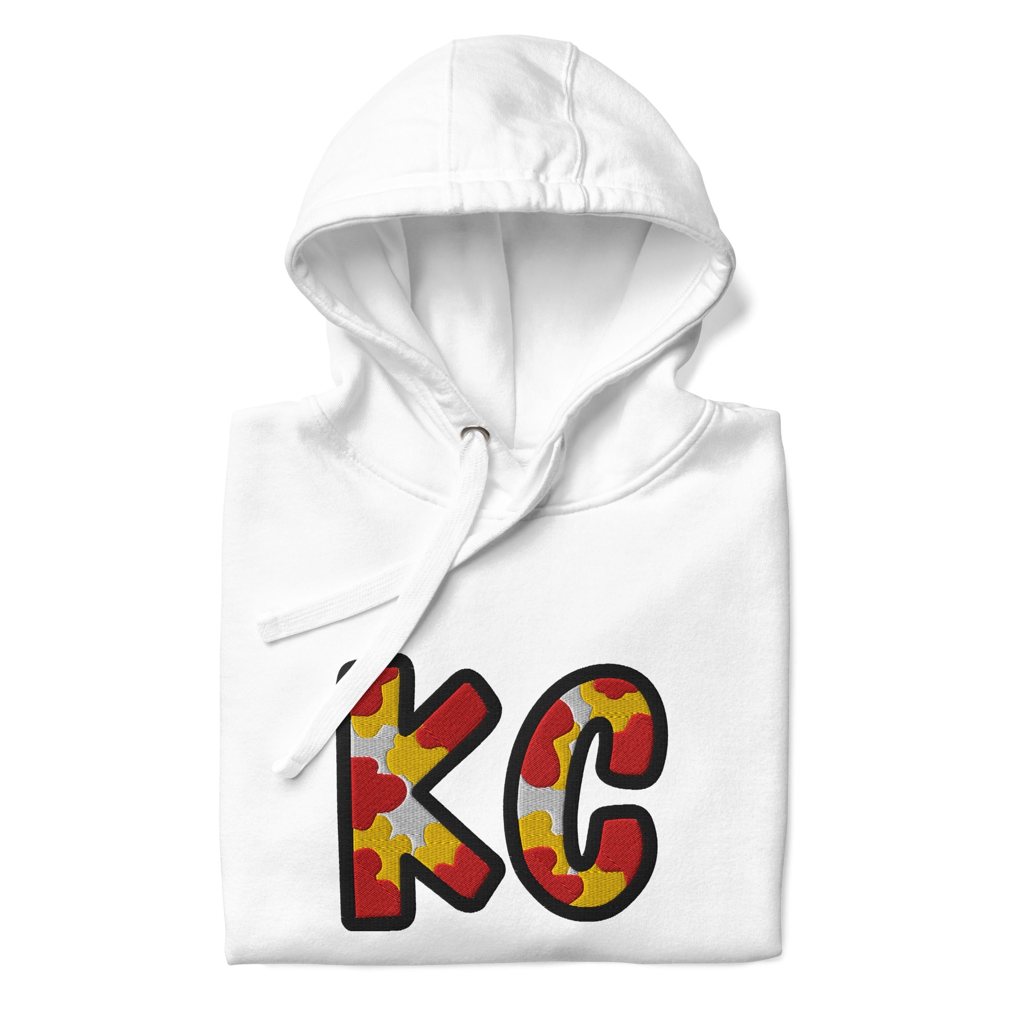 The City Collection KC Football Patched Unisex Hoodie - Rebel P Customs