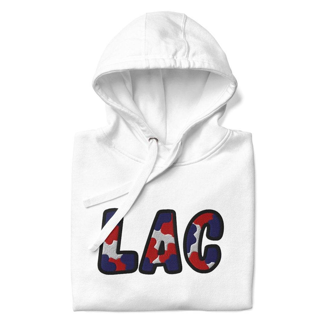 The City Collection LAC Basketball Patched Unisex Hoodie - Rebel P Customs