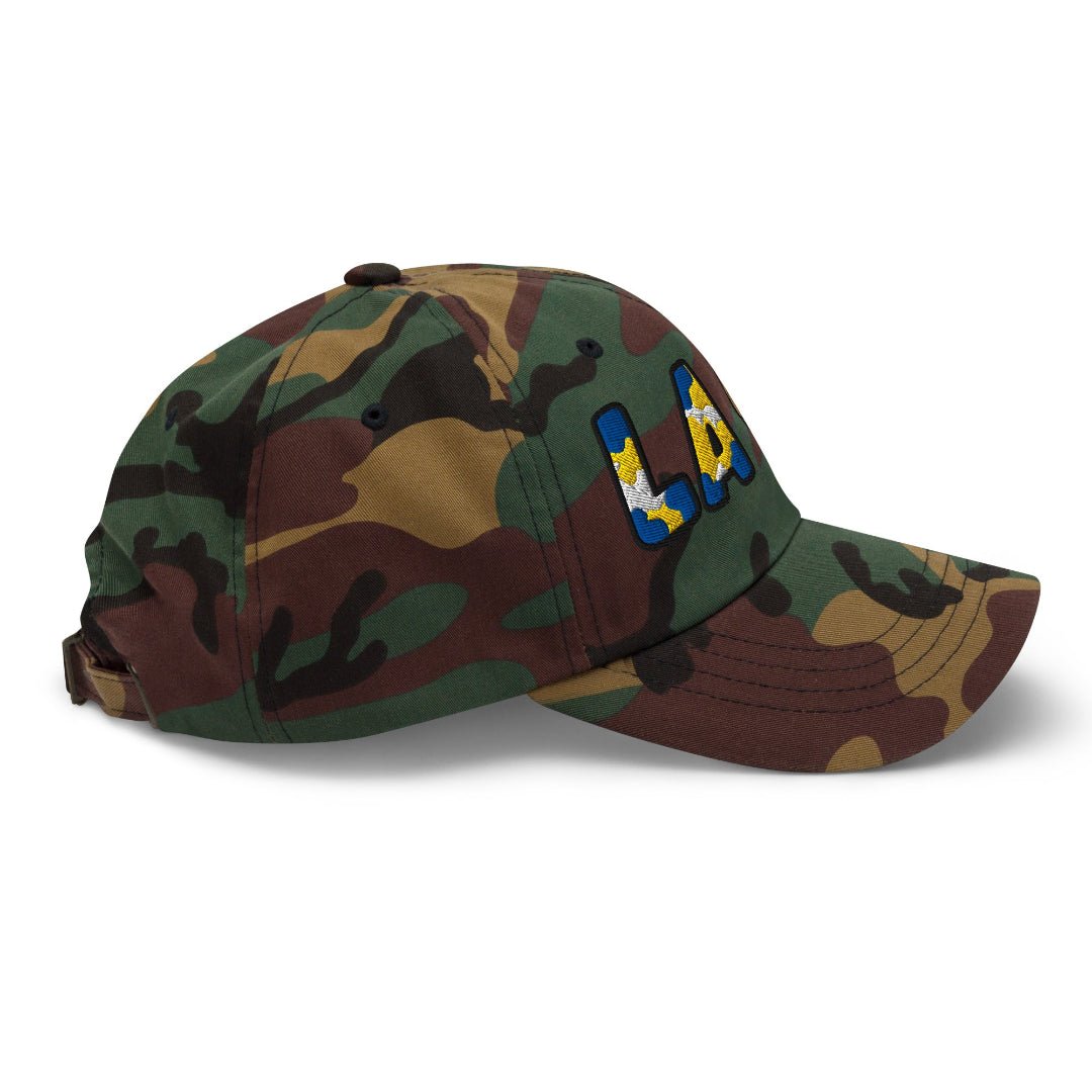 The City Collection Los Angeles Rams Football Camo Patched Hat - Rebel P Customs
