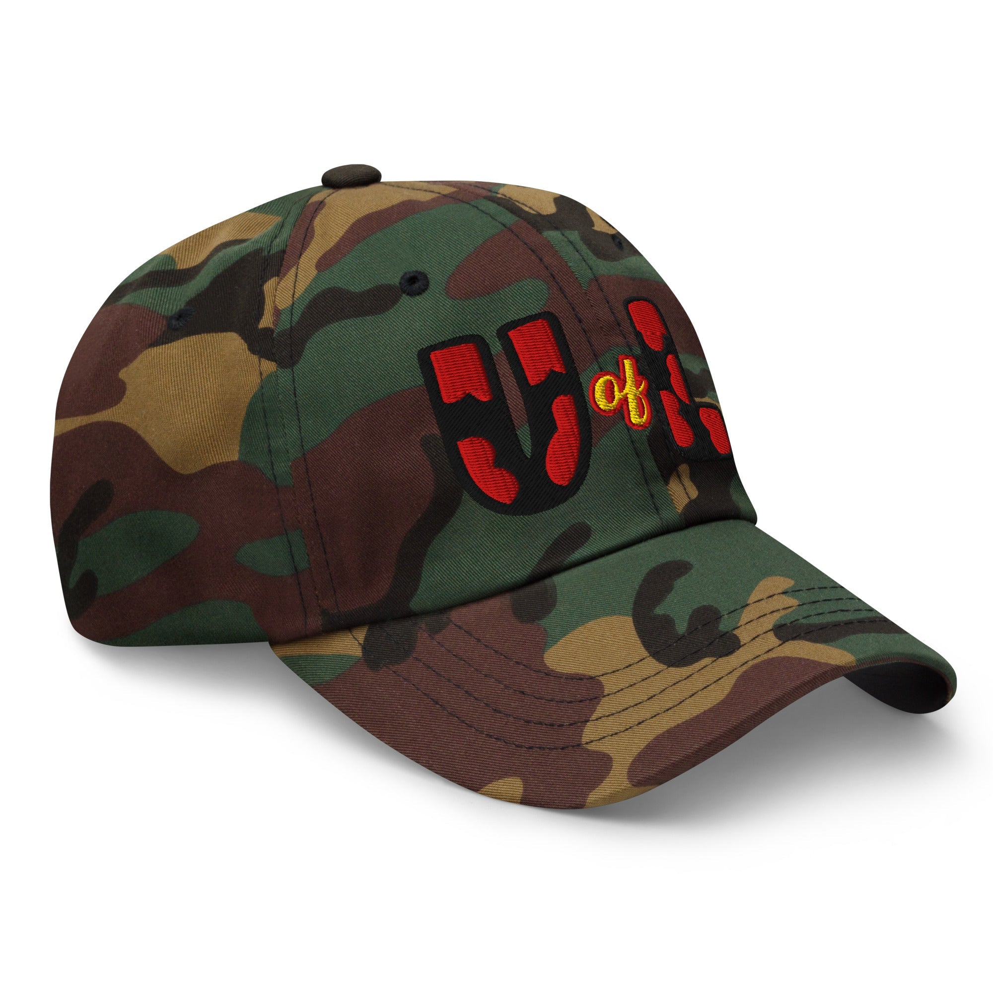 The City Collection Louisville Camo Patched Hat - Rebel P Customs