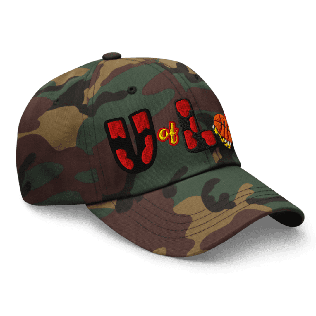 The City Collection Louisville Cardinal Camo Patched Hat - Rebel P Customs