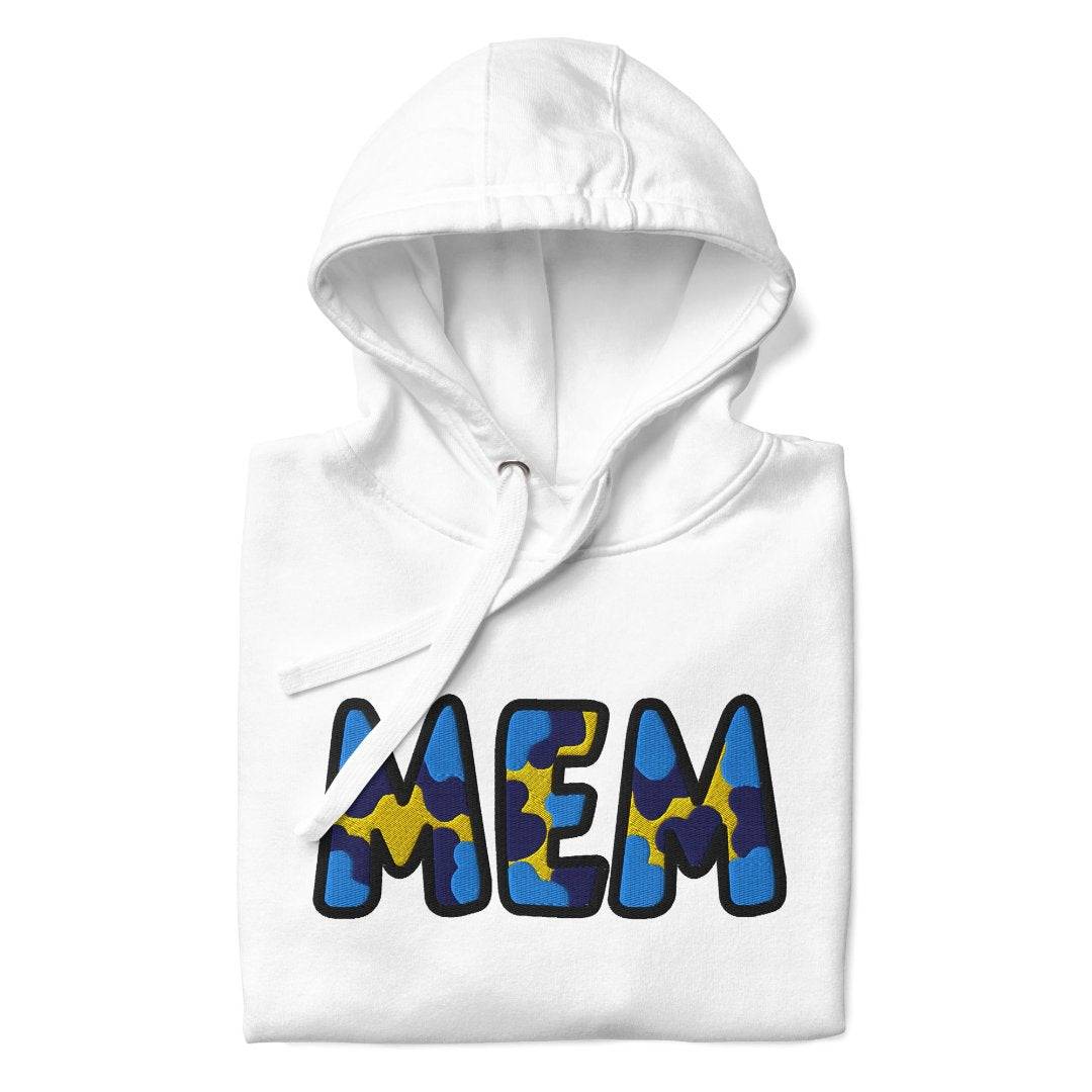 The City Collection MEM Basketball Patched Unisex Hoodie - Rebel P Customs