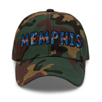The City Collection Memphis University Camo Patched Hat - Rebel P Customs