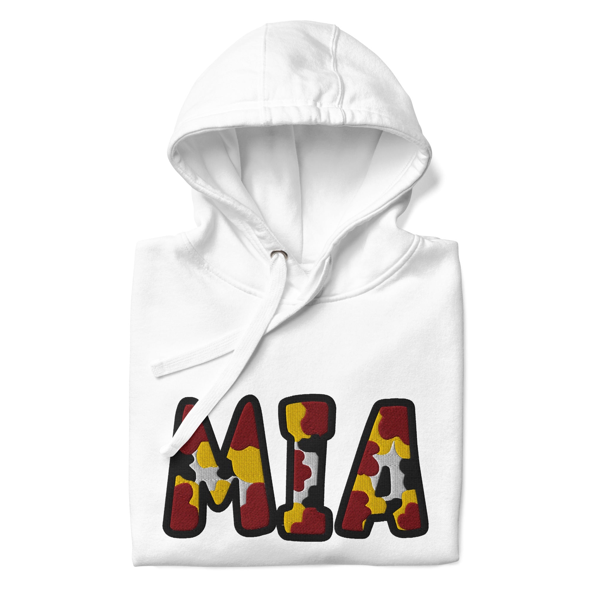 The City Collection MIA Basketball Patched Unisex Hoodie - Rebel P Customs