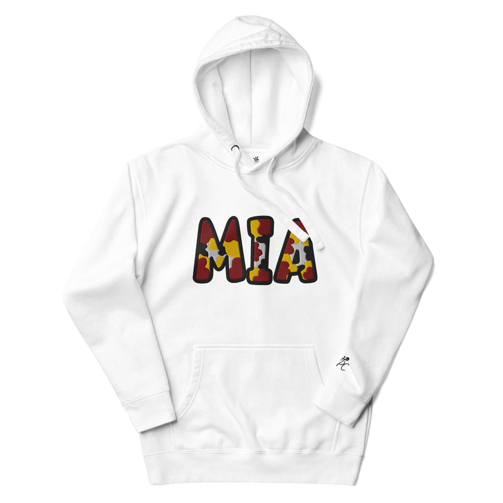 The City Collection MIA Basketball Patched Unisex Hoodie - Rebel P Customs