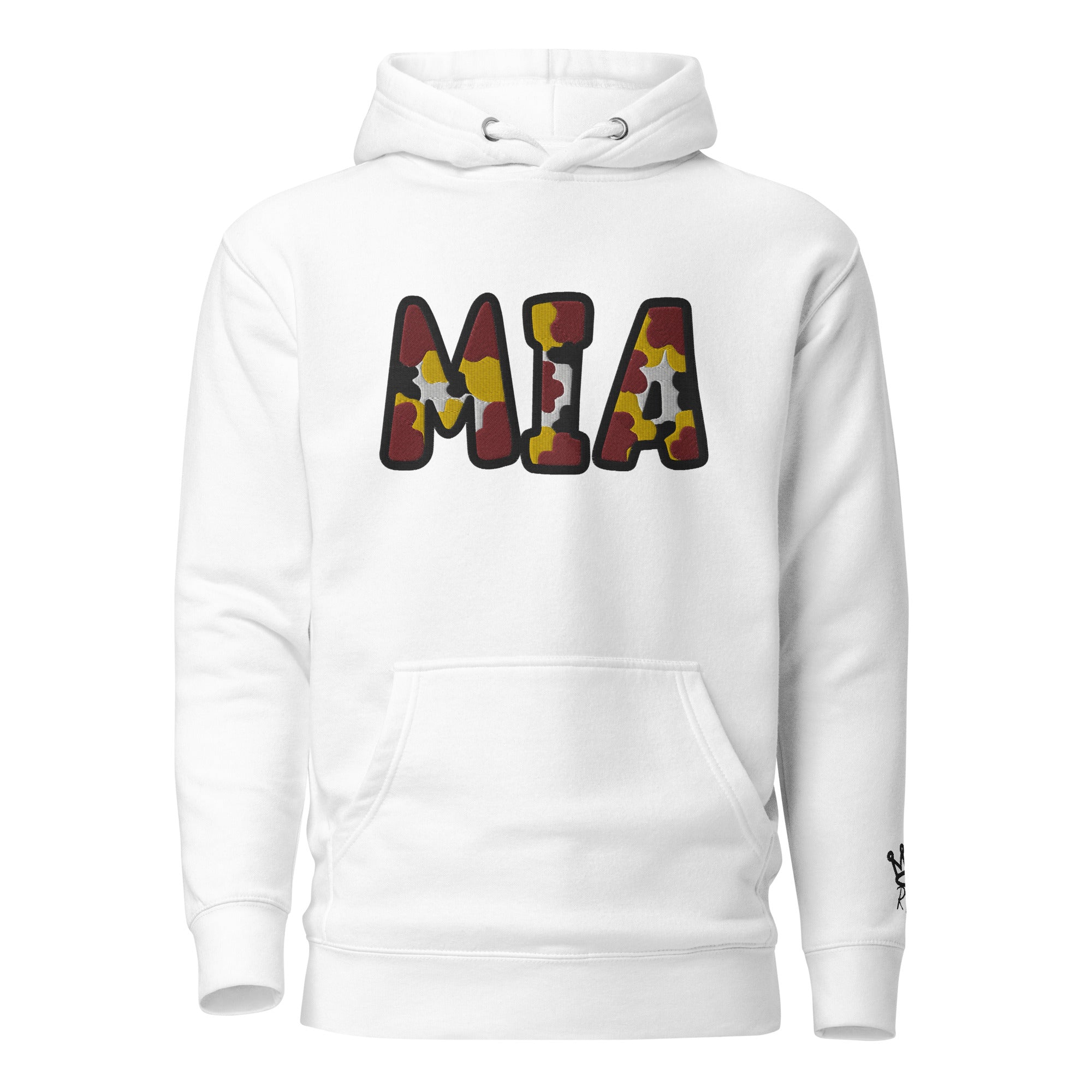 The City Collection MIA Basketball Patched Unisex Hoodie - Rebel P Customs