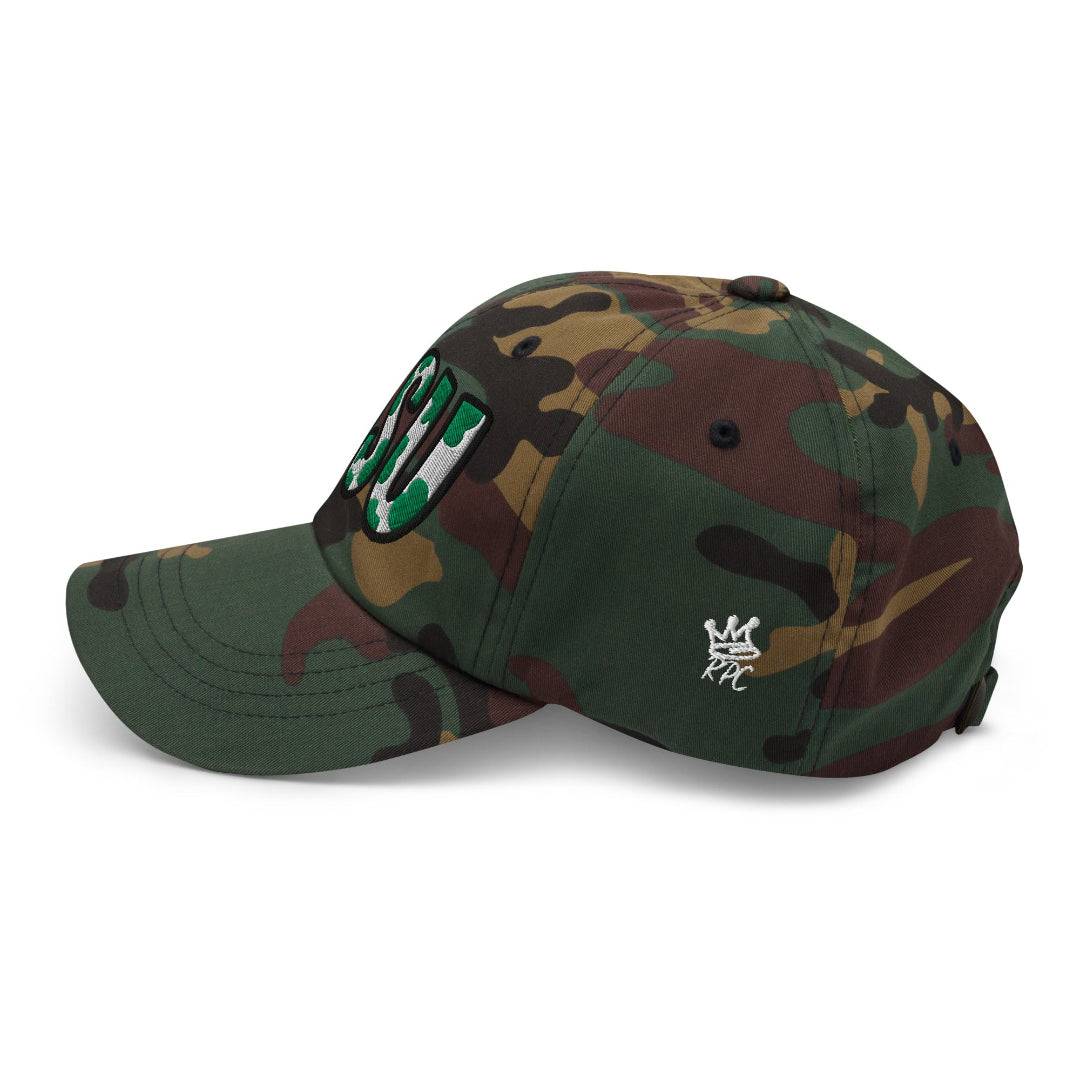 The City Collection Michigan State Camo Patched Hat - Rebel P Customs