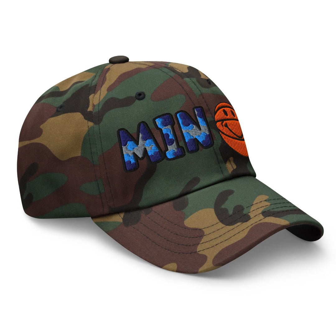 The City Collection MIN Basketball Camo Patched Hat - Rebel P Customs