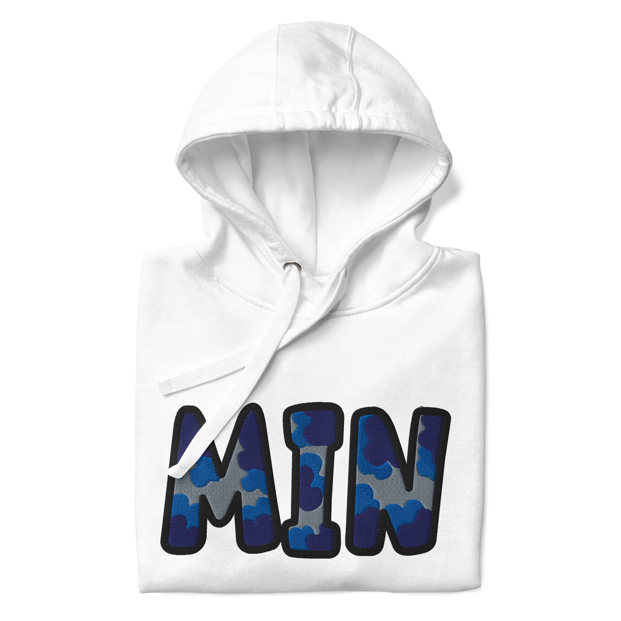 The City Collection MIN Basketball Patched Unisex Hoodie - Rebel P Customs